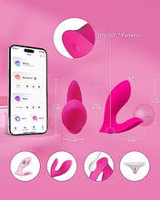 Load image into Gallery viewer, LOVENSE Flexer Wearable Panty Vibrator, App Remote Control Butterfly Vibrator for Women Pleasure, Rechargeable Clitoral G Spot Stimulator, Bluetooth Adult Sex Toys for Couples Play
