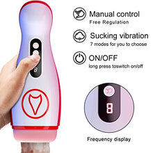 Load image into Gallery viewer, Automatic Male Masturbator, Male Masturbators Cup with 7 Thrusting &amp; Rotating Modes for Penis Stimulation, Electric Pocket Pussy Male Stroker Toy, Adult Male Sex Toys for Men-6
