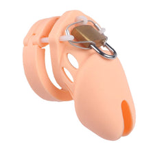 Load image into Gallery viewer, Silicone Chastity for Men Breathable Chastity Device Chastity Cage Devices Lightweight Sexual Wellness Cock Cage
