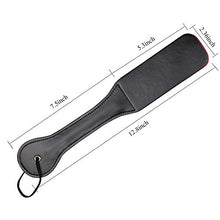 Load image into Gallery viewer, VENESUN Faux Leather Spanking Paddles for Adults, 12.8inch Slut Slapper Paddle for Sex Play
