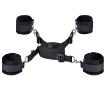 Load image into Gallery viewer, Bed Bondaged Restraints Sex Kit for Couples Under Bed King Size Adjustable Sexy Straps and Restraints Tied Down Arms and Legs On Bed Bedroom Sex Restraining Women Submissive Kit Women&#39;s Hoodies T5
