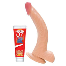 Load image into Gallery viewer, Nasstoys Whopper Curve Dong with Balls Flesh 8 inch Dildo
