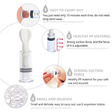 Load image into Gallery viewer, Healifty Portable Massager Massager Flat Wisking Tool 6 Pcs Nipple Sucker Women Nipple Nipple Corrector Nipple Pump Nipple Cups Nipple Whole Body Portable Whole Body Massager
