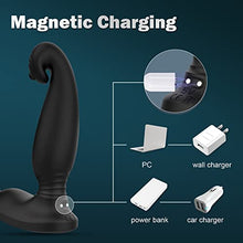 Load image into Gallery viewer, Vibrating Testicle Anal Vibrator - SEXY SLAVE Aaron 9 Speeds Prostate Massager with Penis Ring for P-spot Perineum Testicular Stimulation, Remote Control Butt Plug, Sex Toy for Men
