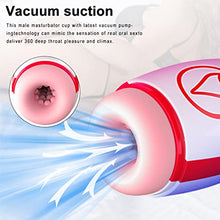 Load image into Gallery viewer, Automatic Male Masturbator, Male Masturbators Cup with 7 Thrusting &amp; Rotating Modes for Penis Stimulation, Electric Pocket Pussy Male Stroker Toy, Adult Male Sex Toys for Men-6
