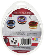 Load image into Gallery viewer, Nitrile 5pk Crings Blk BRK Gry Nud Skblue
