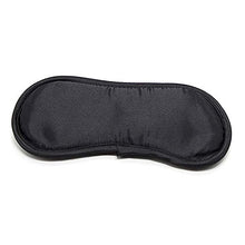 Load image into Gallery viewer, BAOIWEI Soft Comfortable PU Fur Leather Handcuffs Wrist Cuffs and Blindfold Eye Mask (Black)
