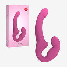 Load image into Gallery viewer, Fun Factory Adult Toys | &#39;Share Lite&#39; Double Dildo Sex Toy for Women | Strapless/Strap On Dildo Couples Sex Toys (BlackBerry)
