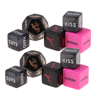 Tongina 8pcs Acrylic Sex Position Games Couples Gift