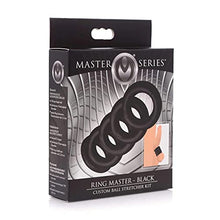 Load image into Gallery viewer, Master Series Ring Master Custom Ball Stretcher Kit - Black
