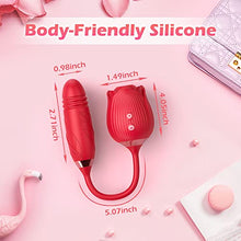 Load image into Gallery viewer, Dual Head Sex Tongue for Licking and Sucking, Rose Toy for Women, Clitorals Stimulator, Electric Women Relaxing Toy, Woman Suction 10 Modes
