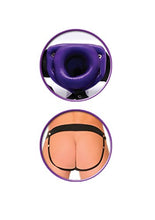 Load image into Gallery viewer, Fetish Fantasy Vibrating Hollow Strap On, Purple
