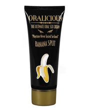 Load image into Gallery viewer, Oralicious: The Ultimate Oral Sex Cream, 2 oz. Tube - Banana Split
