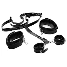 Load image into Gallery viewer, Sam&#39;s Secret Euphoria Unisex Novelty Deluxe Thigh Sling with Wrist Cuffs/Pleasure Sex Toy/BDSM
