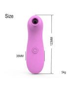 Load image into Gallery viewer, Silicone Suction Massager 10 Speed Discreet Packaging (Hot Pink)
