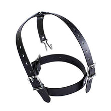 Load image into Gallery viewer, Bondage Collar, Nose Hook for Sex Neck Restraints BDSM Adjustable Forced Cuff Strap-on for Men and Women
