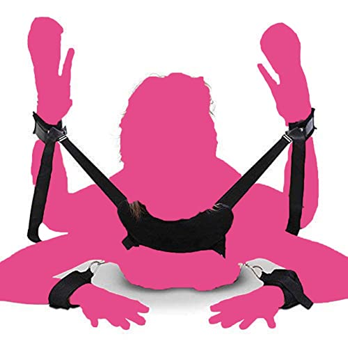 Sex Restraining for Women Adjustable Sexy Straps and Restraints Sex Chains Set Kinky Bedroom Bed Restraints Sex Adult Bondaged Ties Restraints Wrist and Ankle Sex Ropes and Restraints Women's Hoodies