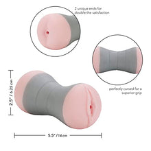 Load image into Gallery viewer, CalExotics Travel Sized Gripper Male Masturbator - Male Silicone Masturbation Sleeve - 6.5 Inch Adult Male Sex Toy - Pink
