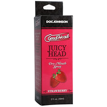 Load image into Gallery viewer, Doc Johnson GoodHead - Wet Head - Dry Mouth Spray - Instantly Moisturize Your Mouth - Sweet Strawberry - 2 fl. oz.(59 ml)
