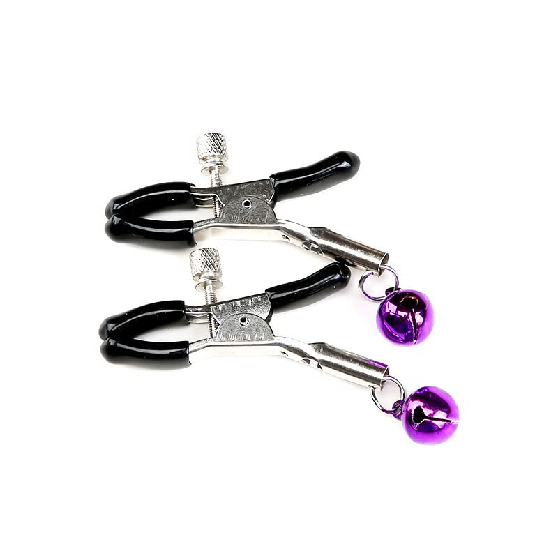 Nipple Clamps with Bells (Pink)