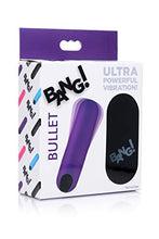 Load image into Gallery viewer, Bang Powerful Vibrating Bullet with Remote Control - Purple
