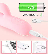 Load image into Gallery viewer, Stimulator for Women Licking and Sucking Toy Rose Vibrator Telescopic Sucker Clitoralis stimulating Training Vibrating G spot Vibrate Heating Swing Soft Rabbit Wireless Flexible
