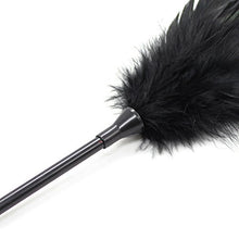 Load image into Gallery viewer, 2 in 1 Set Bondage Under the Bed Restraints System SM Sex Toy Ostrich Feather Tickler Whip Floggers Leather Paddle Hand Slapper Spanking Paddle Couples Role Game Play Fancy Dress Up Costume
