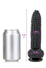 Load image into Gallery viewer, G-spot Massage Dildo, 8.26 inch Novelties Vegetable Penis, Big Realistic Cock with Suction Cup and Big Bumps, Fetish Adult Sex Toy for G-spot P-spot Stimulation (Black)
