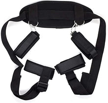 Load image into Gallery viewer, Neck to Wrist Bondaged Restraints Sex Set for Bed Sexy Straps for Couples Bed Restraints for Couples Queen Bed Bondaged Kit Adult Sexy Handcuffs Ties Restraints for Women Kit Bedroom Toys Sweatshirts
