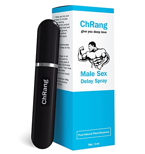 ChRang Male delay Spray, Male genital desensitization numbing Spray is Longer Lasting, 0.16 Fluid oz, 50 Pumps