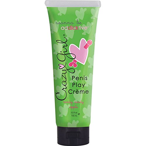 Classic Erotica Classic Erotica Crazy Girl Wanna Be Addictive Penis Play Cream, Randy Candy Apple, 3.5 Ounce