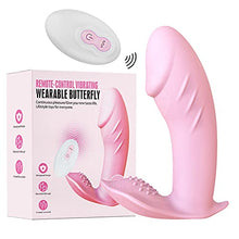 Load image into Gallery viewer, Toys for Her Adult Pleasure Vibrating Wand Parties with Controller Bullet Vibration Toys for Her Adult Pleasure Wearable Panty with 10 Thrusting Vibrating Modes
