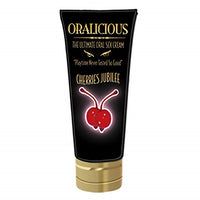 Oralicious (2oz Cherry) with Free Bottle of Adult Toy Cleaner