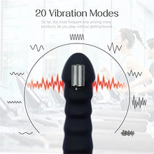 Load image into Gallery viewer, 20 Modes Vibrator Soft Silicone Dildo Realistic Penis Strong Motor G-spot Clitoral Stimulator Female Masturbator Adult Sex Toys (Rose)
