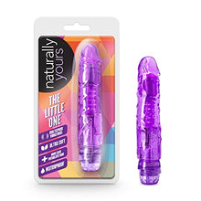 Load image into Gallery viewer, Blush The Little One - Small 6 3/4 Inch Vibrating Dildo - Flexishaft 2.0 Conforms to Your Body - Soft Body Safe - IPX7 Waterproof - Multispeed Vibrator - Sex Toy for Women - Clear Purple
