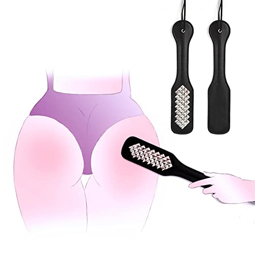 Slave Sex Leather Spanking Paddle Slapper with Rivet for Couples Adult Games BDSM Bondage Flogger Whip