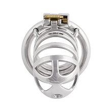 Load image into Gallery viewer, Jefisry Stainless Steel Men&#39;s Chastity Device for The Best Men Companion J0640 40mm Silver
