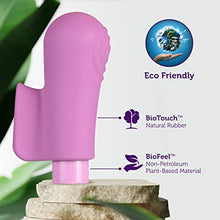 Load image into Gallery viewer, Blush Gaia Eco Delight Plant-Based 3&quot; Waterproof Multifunction Powerful Vibrator in Purple Sustainably Made of BioTouch &amp; BioFeel Worlds First Plant Based for Vagina Anal Pleasure Adult Sex Toy
