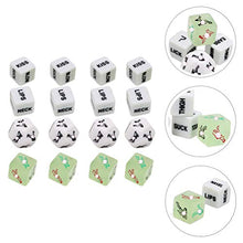 Load image into Gallery viewer, 16pcs Funny Adult Dices Game Funny Love Dices Toy Positions Game Dice English Role Play Accessories for Couples Lovers
