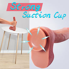 Load image into Gallery viewer, Huge Dildo, 10.43 Inch Realistic Dildo Feels Like Skin, Massive Dildo with Strong Suction Cup, Big Size Anal Dildo, Adult Sensory Toys, Sex Toys for Couples Male &amp; Female &amp; Gays Flesh Cobulipo
