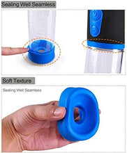 Load image into Gallery viewer, Men&#39;s Enlargement Pumps 8 Inch Wide Cock Ring Men&#39;s Penis Vibrator Penis Pump Tube Penis Extender Sleeve Male Penis Enlargement Pump Vacuum Sucking Sex Toy
