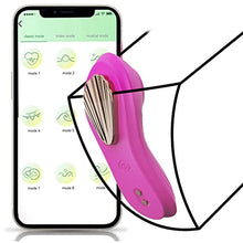 Load image into Gallery viewer, Butterfly Remote Control Panty Wearable Vibrator, Vibrators Adullt/Woman Sex Toys, Discreet Clitoralis Vibrator Womens Bluetooth Consoladores Toy for Couples, Female Waterproof Sexuales (Purple)
