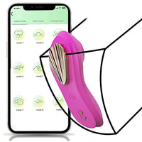 Butterfly Remote Control Panty Wearable Vibrator, Vibrators Adullt/Woman Sex Toys, Discreet Clitoralis Vibrator Womens Bluetooth Consoladores Toy for Couples, Female Waterproof Sexuales (Purple)