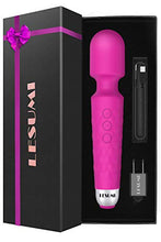 Load image into Gallery viewer, Cordless Vibrator with Memory - Sex toy with 20 Patterns &amp; 8 Speeds, G Spot Clit Wand Massager for Her Pleasure, Quiet &amp; Waterproof Personal Powerful Clitoris Massager, Female Adult Toys (Rose)
