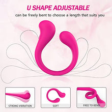 Load image into Gallery viewer, Shape Adjustable G-spot Vibrators and Clitoral Stimulator, Length Controllable Rabbit Vibrator, Pocket Sex Toys Easy to Carry
