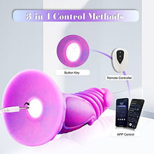 Load image into Gallery viewer, Wildolo APP-Controlled Silicone Dildo, Realistic Premium Vibrator Dildo, Body-Safe Classic Dildo, Adult Sex Toy (L)
