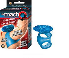 Load image into Gallery viewer, Nasstoys Macho Vibrating Cock Sling, Blue
