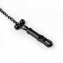 Load image into Gallery viewer, Sexy Nipple Clamps with Chain, Labia Clitoris Nipple Clips for Women Men Pleasure, Nipple Clamps Non Piercing Nipple Toys for Own Use or Flirting (Black-C)
