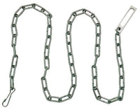 Peerless Handcuff Company Security Chain with Oversize Pass-Through Link and Heavy Duty Snap at Either End (78-Inch)