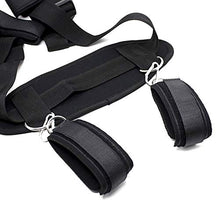 Load image into Gallery viewer, SINJEE Double Couple BDSMS Bed Restraints Kit Wrist Leg Restraint System Hand &amp; Ankle Cuff Bed Restraints Sex Bondage Position Support Sling Sex Play
